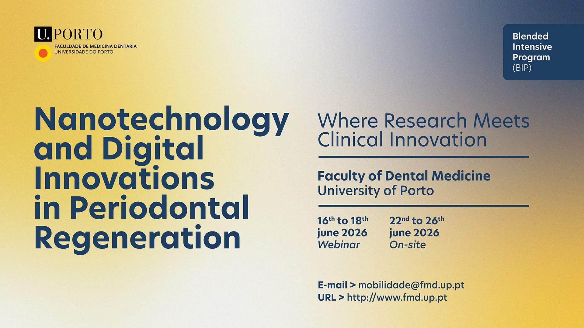 BIP “Nanotechnology and Digital Innovations in Periodontal Regeneration: Where Research Meets Clinical Innovation”, 